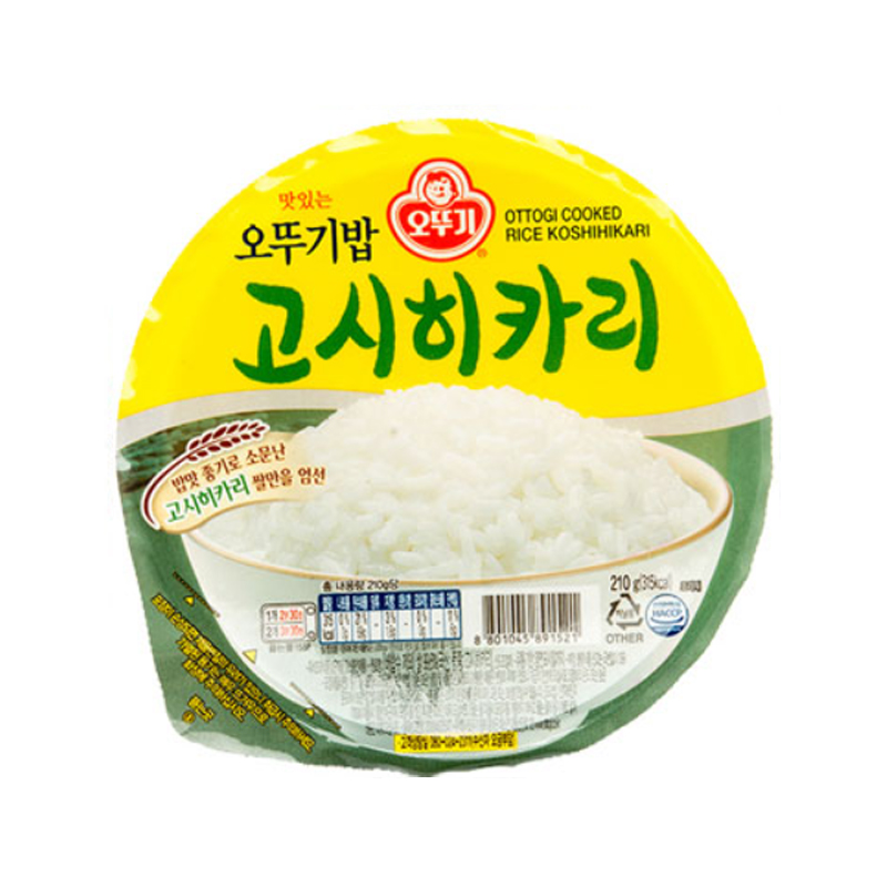 OTTOGI Koshihikari Rice 210g x 12