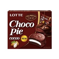 LOTTE Choco Pie Cacao 12ea (E) 336g x 8