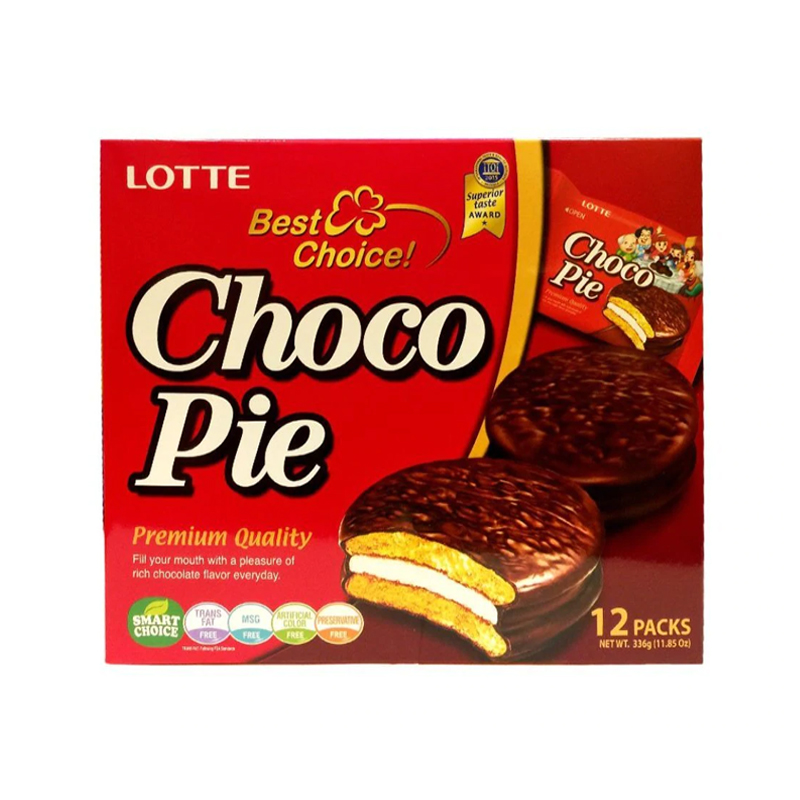 LOTTE Choco Pie 12ea (E) 336g x 8