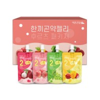 THEZOEN Fruits Package Konjac Jelly 150ml x 28p x 4