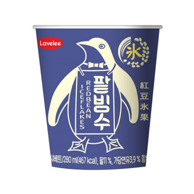 LAVELEE Red Bean Ice Flake (F) 280ml x 12