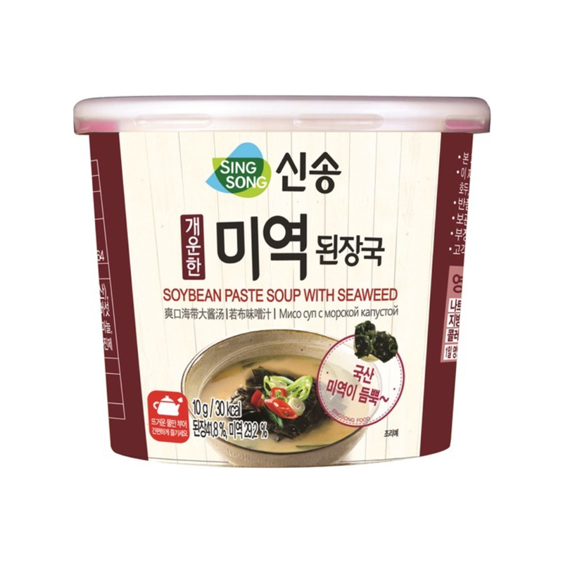 SINGSONG Soybean Paste Soup With Seaweed 10g x 24