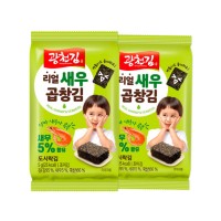 KWANGCHEONKIM Bentley Seasoned Jarae Seaweed mini 2g x 10p x 24