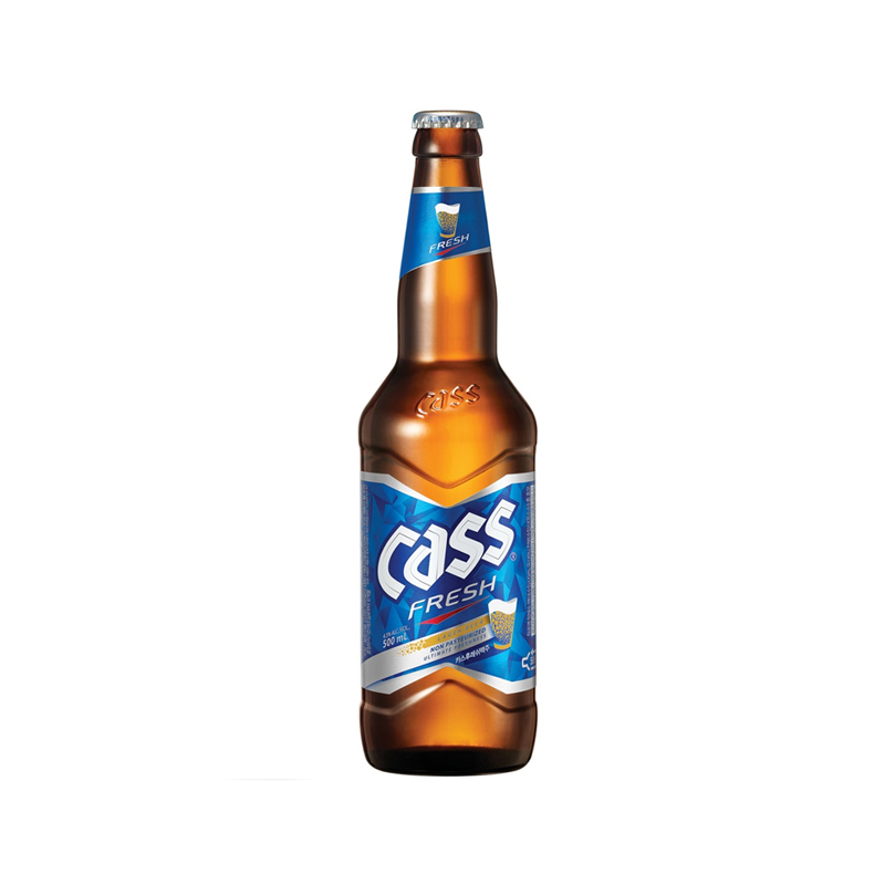 OB BEER Cass Glass 500ml x 12