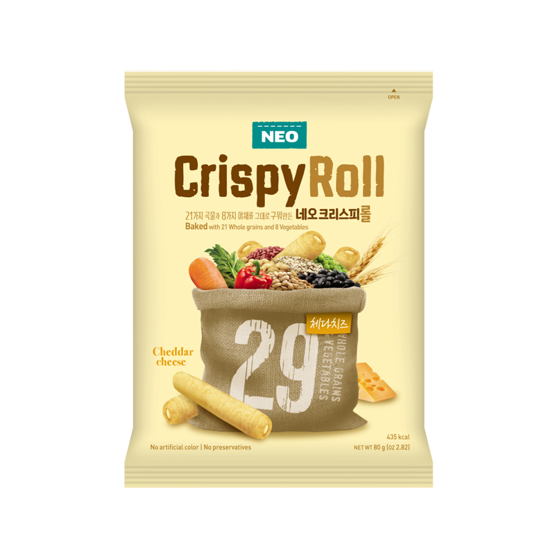 NEO Crispy Roll Cheddar Cheese 80g x 30