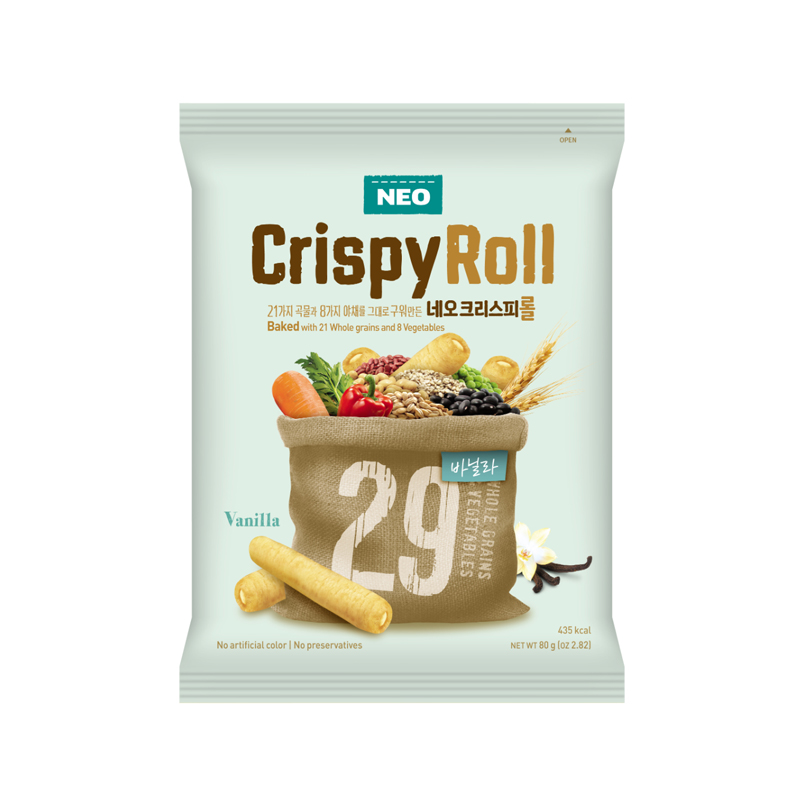 NEO Crispy Roll Vanilla 80g x 30