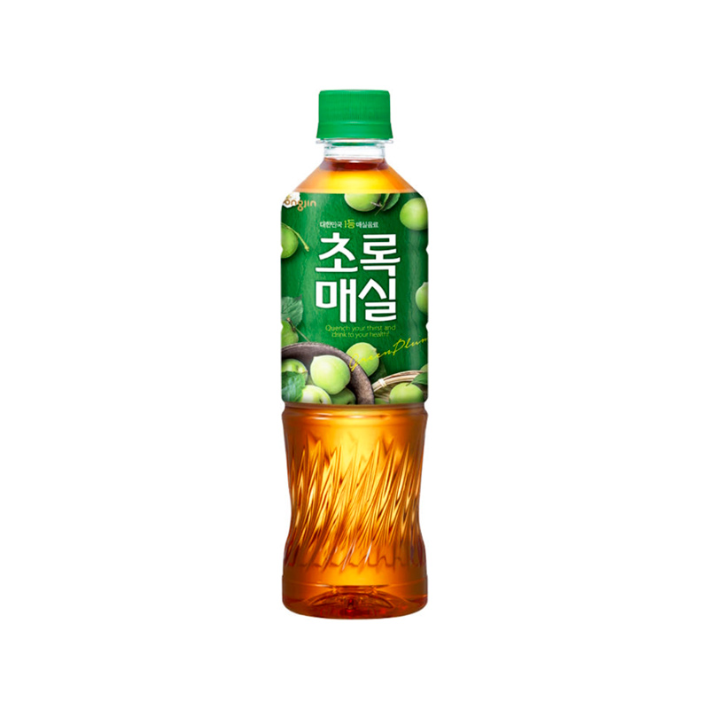 WOONGJIN Green Plum PET (E) 500ml x 20