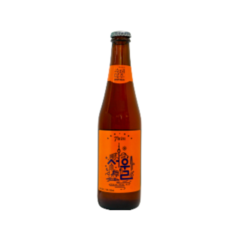 SEVENBRAU Seoul Soul Ale Alc. 5.0% 330ml x 24