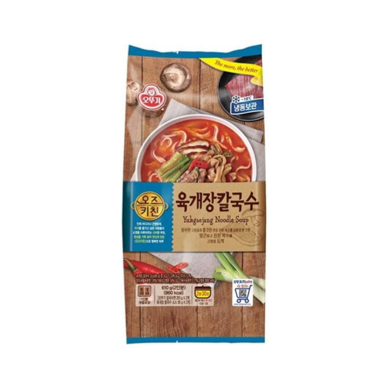 OTTOGI Oz Kitchen Yukgaejang Kalguksu (F) 610g x 12