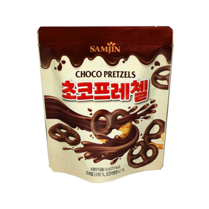 SAMJIN Pretzels with Chocolate 45g x 24