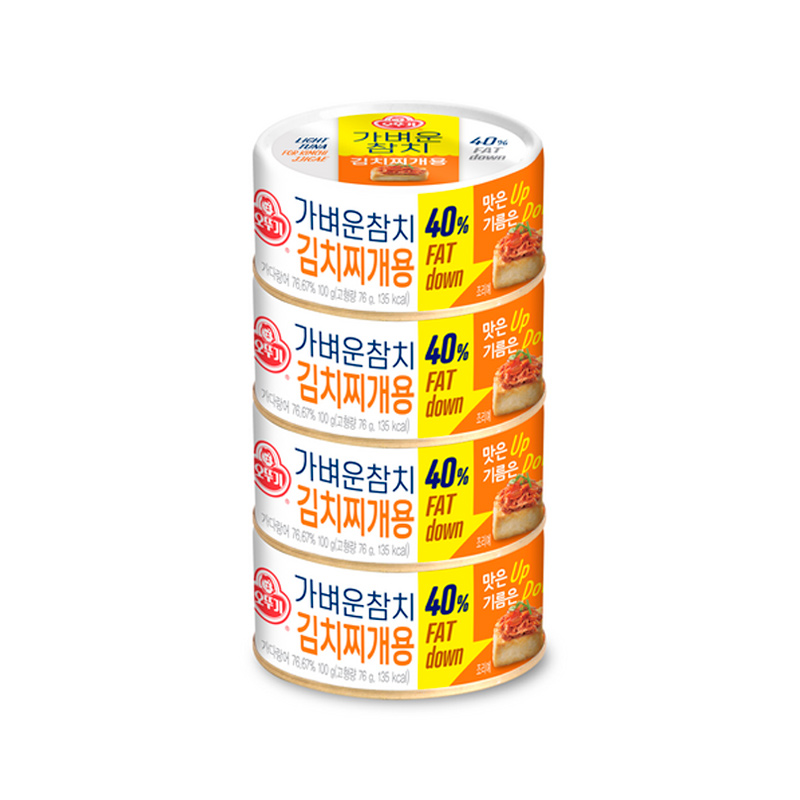 OTOKI Light tuna For Kimchi Stew 100g x 36