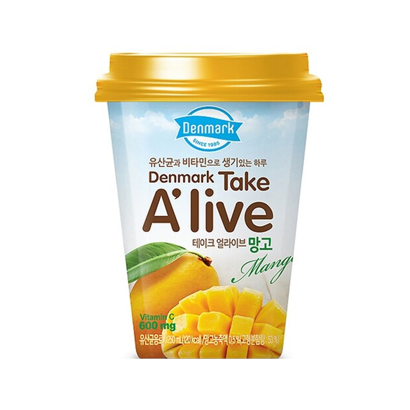 DONGWON F&B Denmark Take Alive Mango 250ml x 12