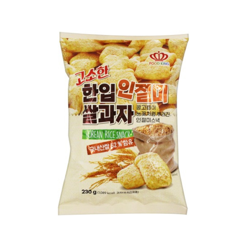 FOOD KING Korean Rice Snack 230g x 12