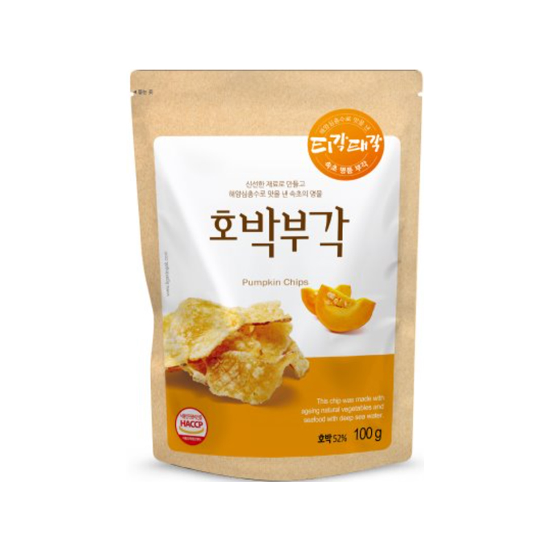 TEEGAK TAEGAK Pumpkin Crisps 100g x 40