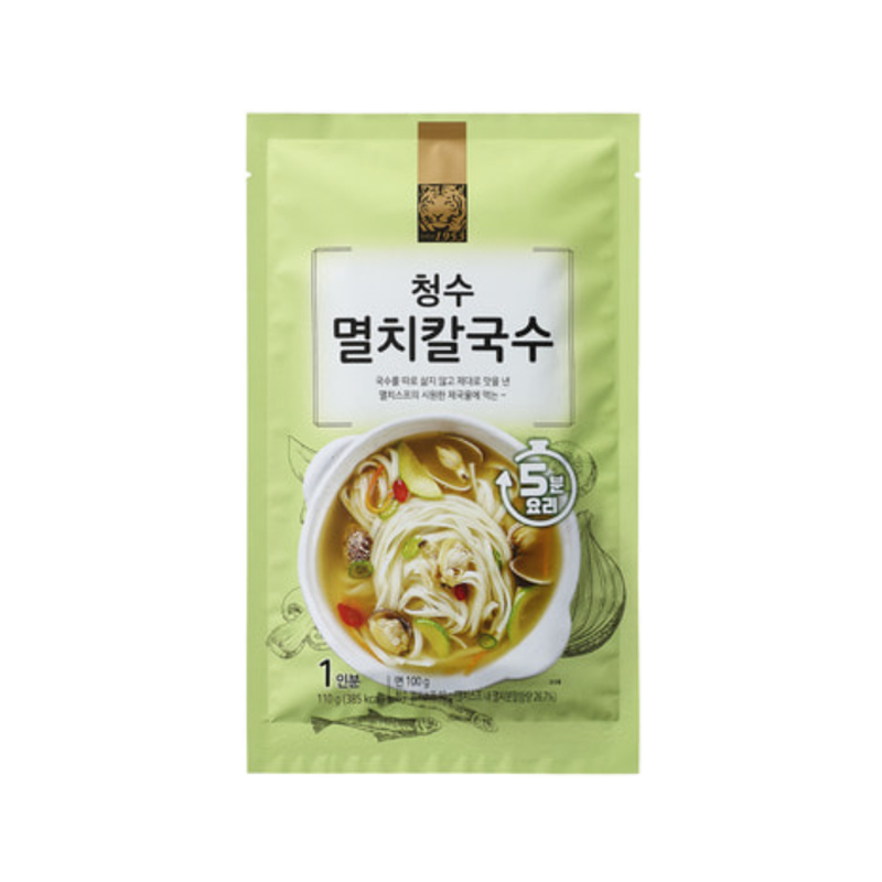 CHOUNGSOO Anchovy Kalguksu 110g x 20