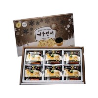 L-GA Winter Love Letter Black Sesame Langue De Chat 144g x 20