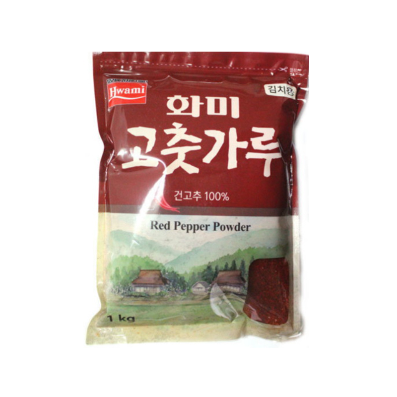 HWAMI Red Pepper Powder for Kimchi Made in China 1000g x 20