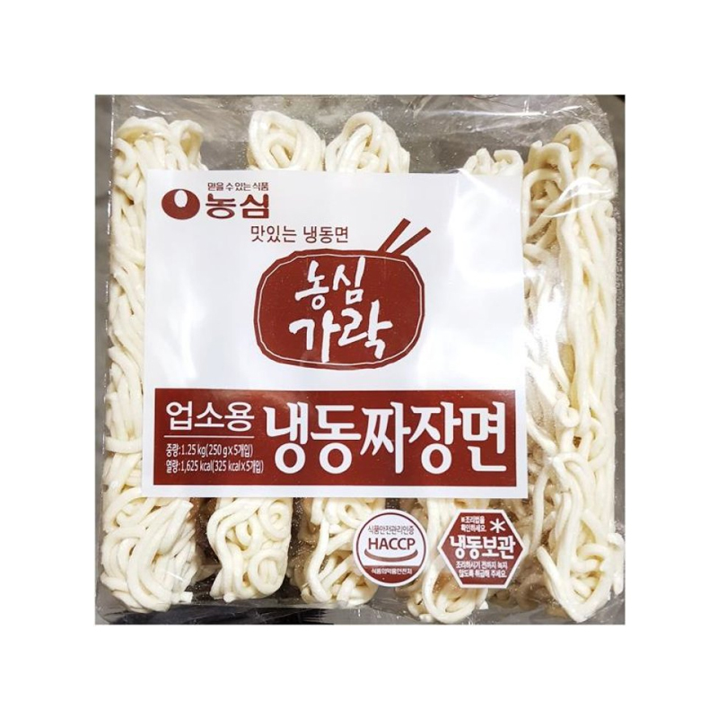 NONGSHIM Frozen Jjajang Ramen (F) 250g x 5p x 8