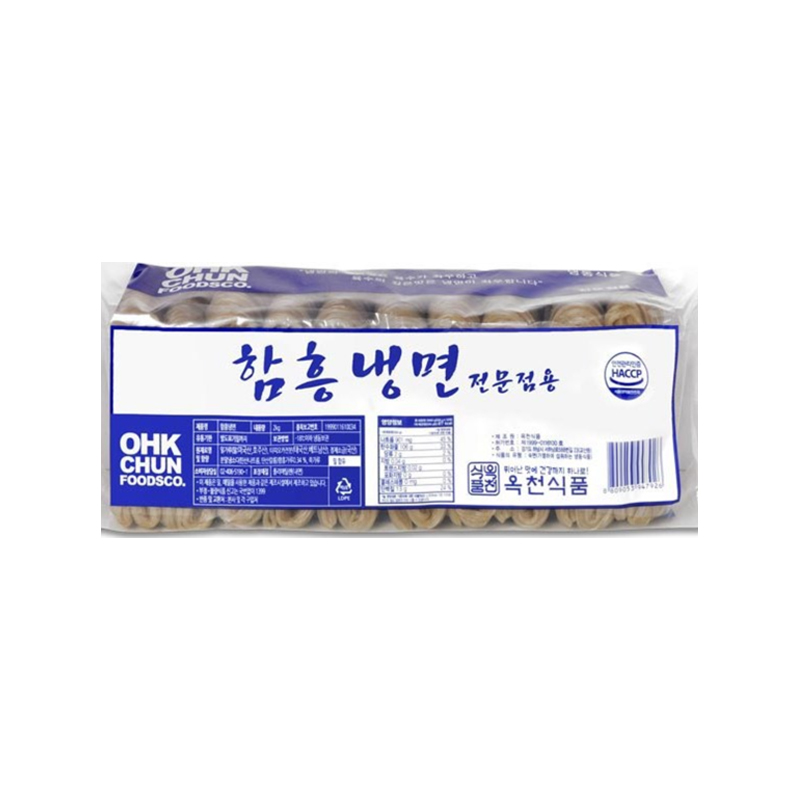 OHKCHUN FOOD Hamheung cold noodles (F) 2000g x 10