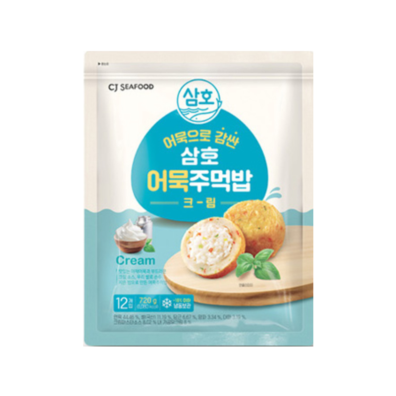 CJ Samho Eomok Rice Ball Cream (F) 720g x 10