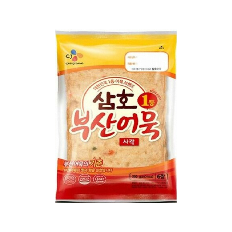 CJ Authentic Samho Busan Fish Cake Square (F) 300g x 30