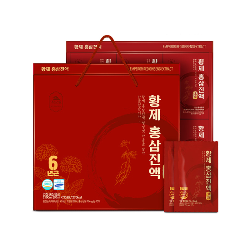 THEZOEN King Red Ginseng 70ml x 30p x 4