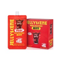 JELLYSCENE Cube Konjac Jelly Coke 120g x 10p x 5