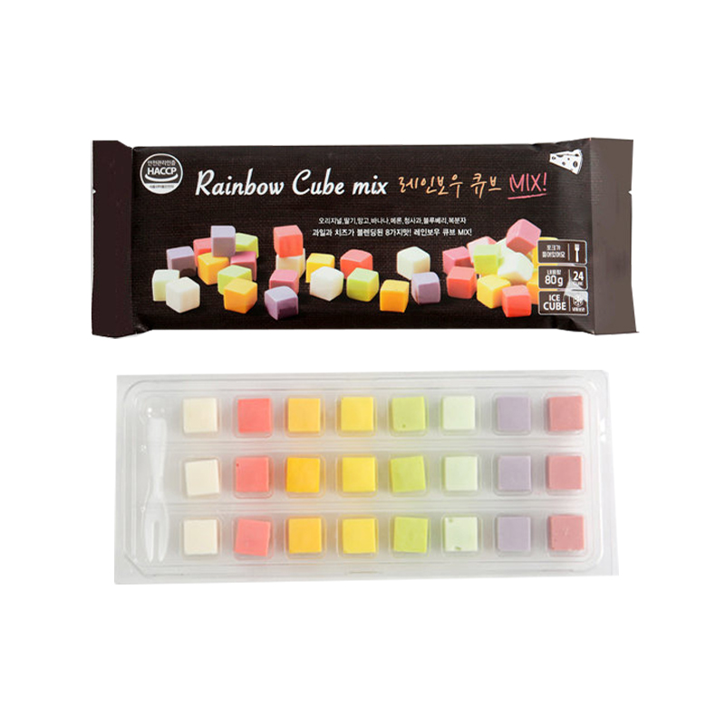 DANMEE 8 Flavors Rainbow Cube Mix (F) 80g x 60