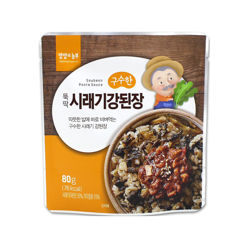 SEORAKSAN GREEN FOOD Soybean Paste Sauce 80g x 30