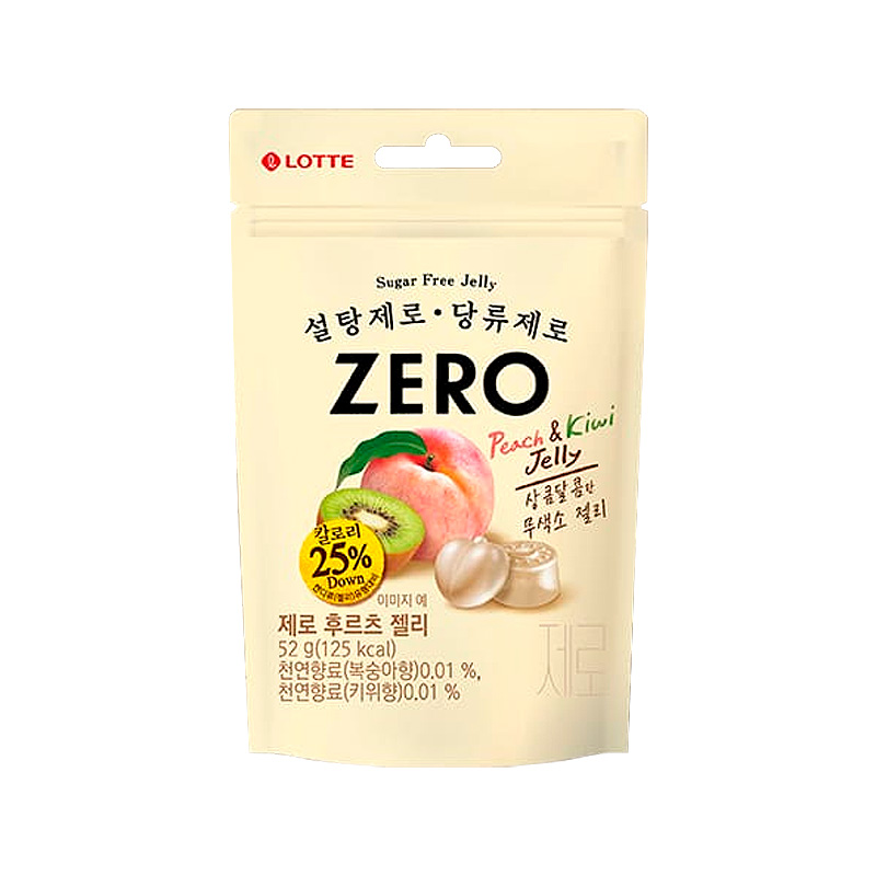 LOTTE Zero Fruit Jelly 52g x 40