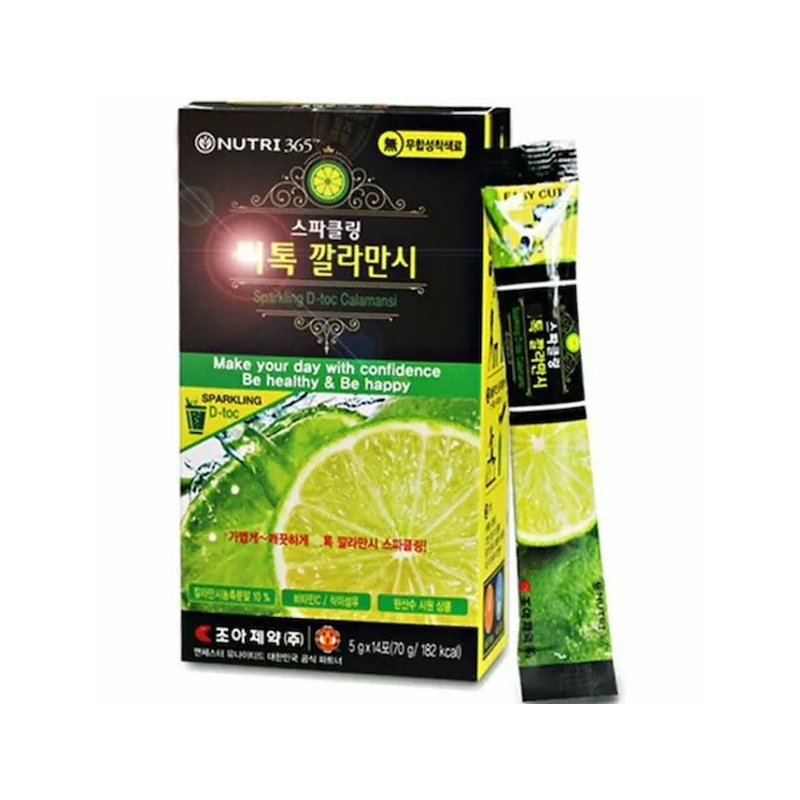 NUTRI365 Toktok Calamansi Sparkling 5g x 14p x 100