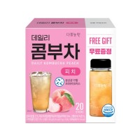 DANONGWON Daily KombuCha Peach(Free gift) 5g x 20p x 12