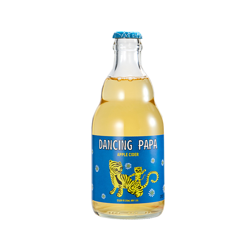 DANCING CIDER Dancing Papa Alc. 7% 330ml x 24