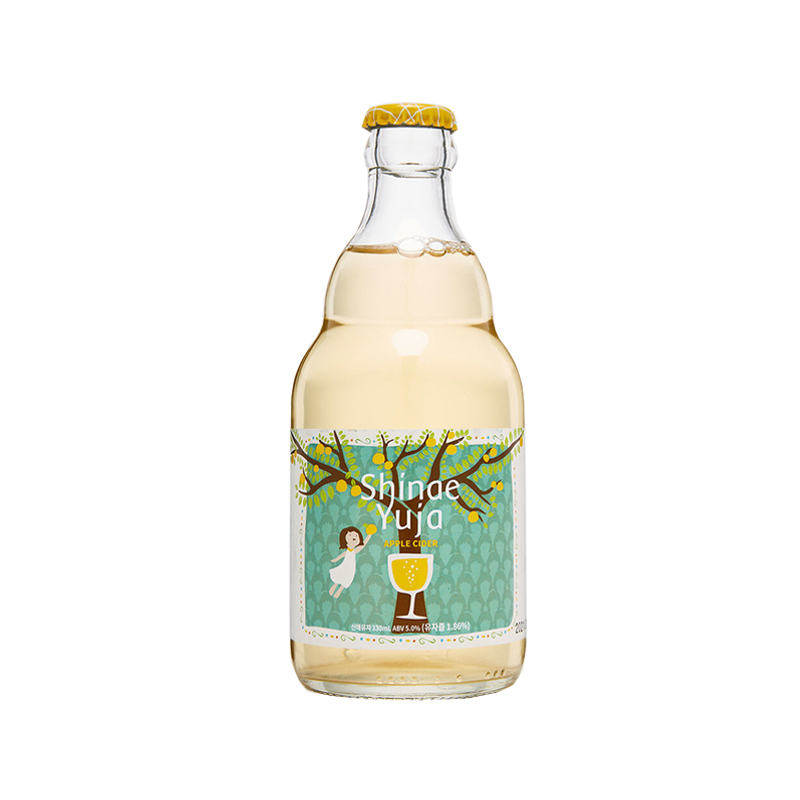 DANCING CIDER Shinae Yuja Alc. 5% 330ml x 24