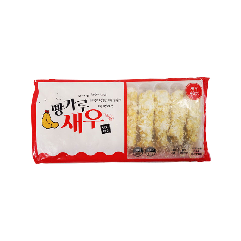 MDS Frozen Breaded Shrimp 40% (F) 300g x 20