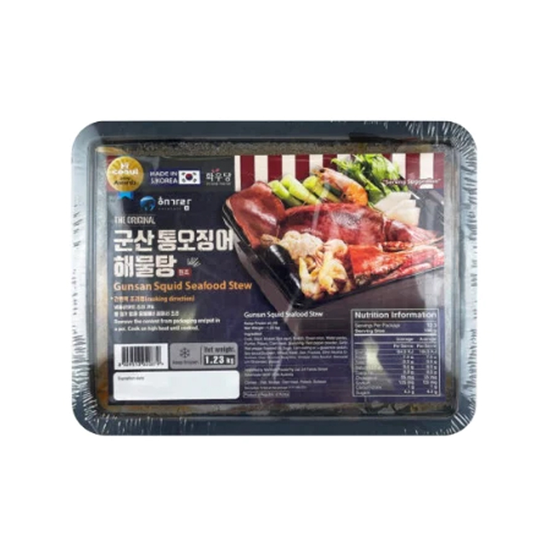 HWAWOODANG Gunsan Squid Seafood Soup (F) 1230g x 8