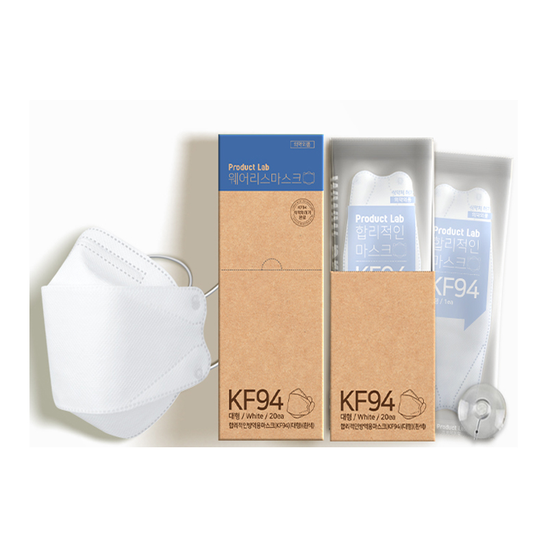 PRODUCT LAB KF94 Mask White Large 1p x 20p x 50