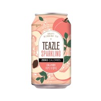 WOONGJIN Teazle Sparkling Peach CAN 340ml × 24