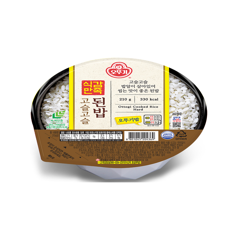 OTTOGI Good Texture Dry Rice 210g x 12