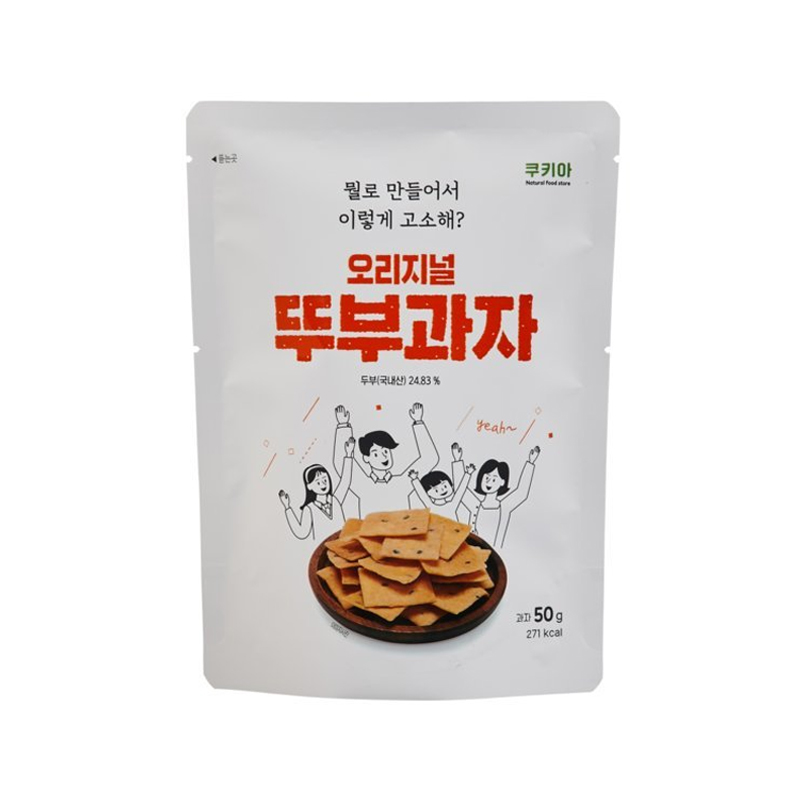 COOKIA Tofu Snack Original 50g x 40