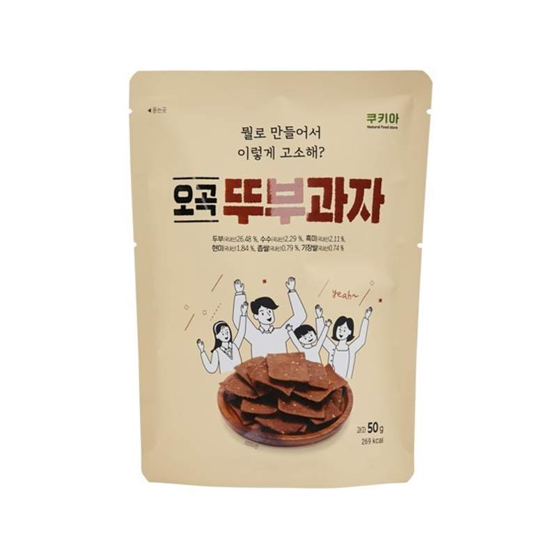 COOKIA 5 Grains Tofu Snack 50g x 40