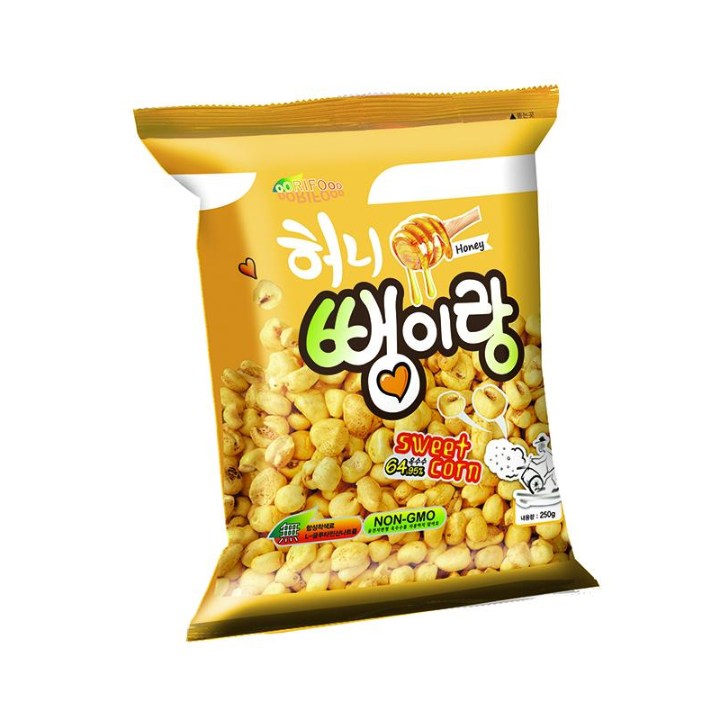 WOORI FOOD Honey Con Ppong 250g x 18