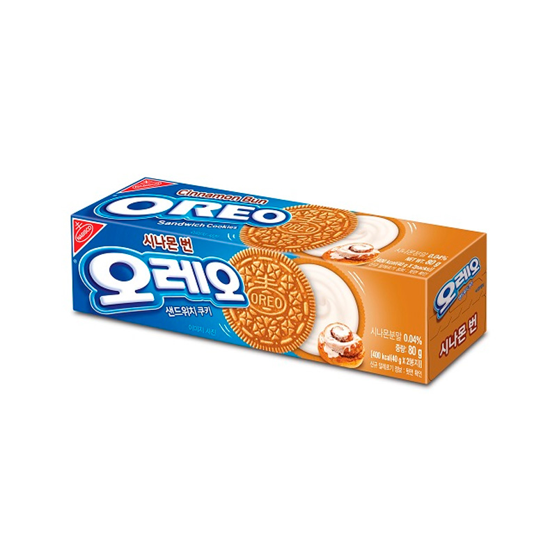 DONGSUH Oreo Cinnamon Bun Sandwich Cookies 80g x 24