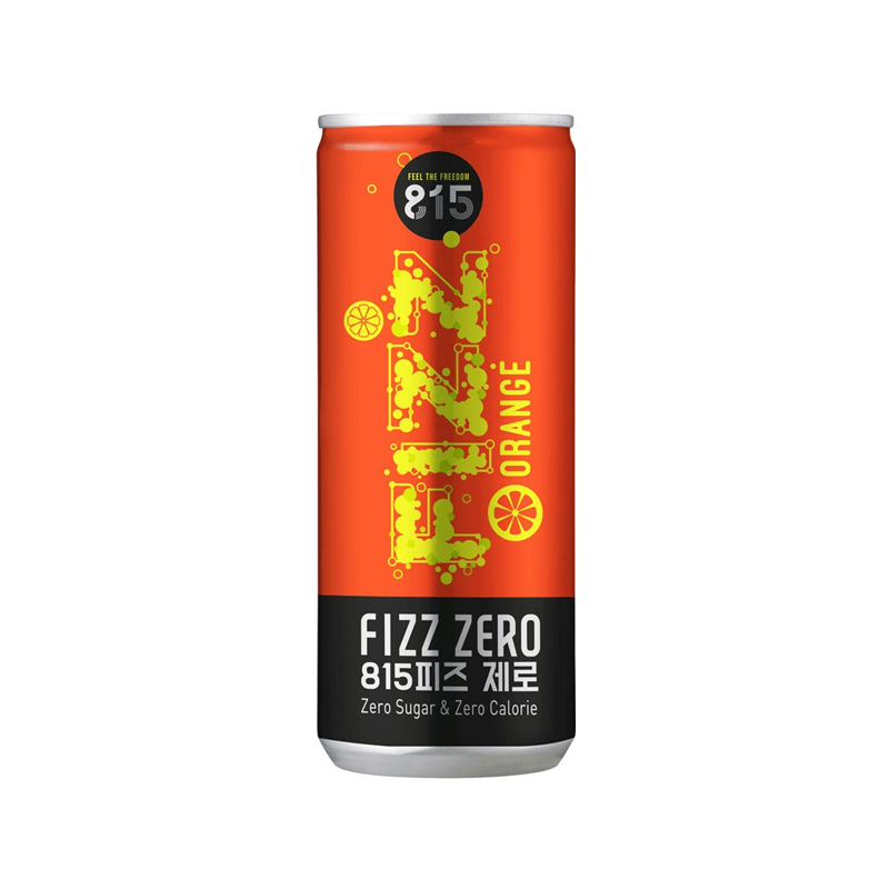 WOONGJIN 815 Fizz Zero Orange 250ml x 30