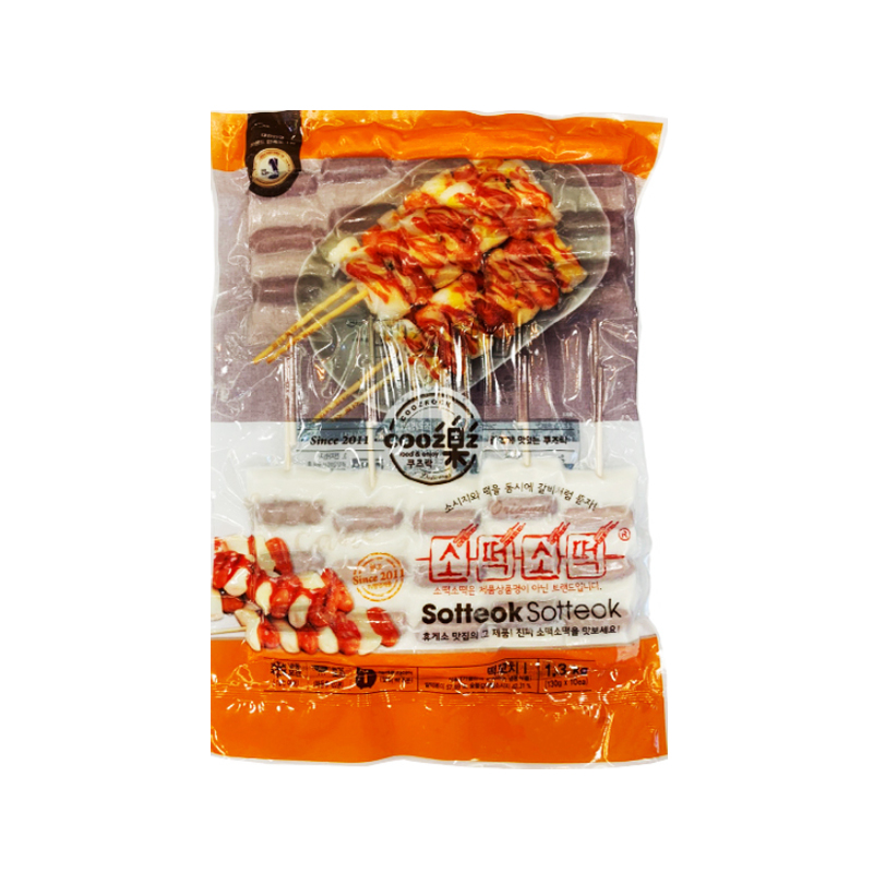 Y&B FOOD Sausage & Rice Cake (F) 130g x 10p x 8