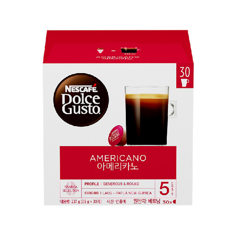 NESTLE Nescafe Dolce Gusto capsule Americano 7.9g x 30p x 3