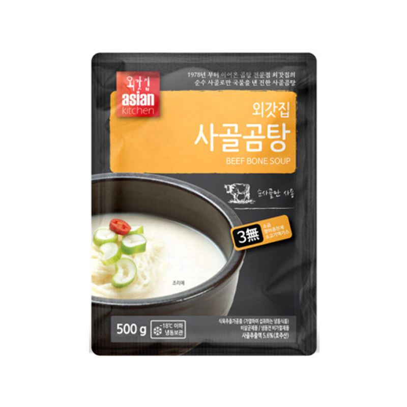 WAEGOTZIP Beef Bone Soup (F) 500g x 24