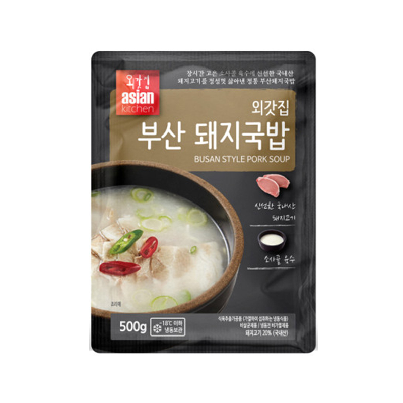 WAEGOTZIP Busan Style Pork Soup (F) 500g x 24