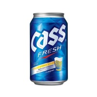 OB BEER Cass Fresh Can Alc. 4.5% 355ml x 24