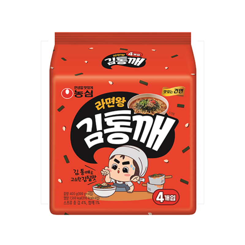 NONGSHIM Laver Sesame King Ramen 100g x 4p x 8